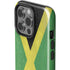 Jamaica Flag Distressed iPhone 14 Pro Impact Case